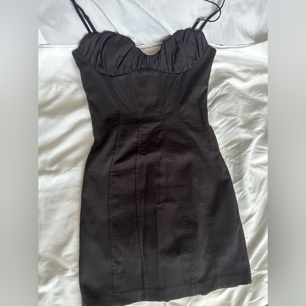 Zara black dress xs